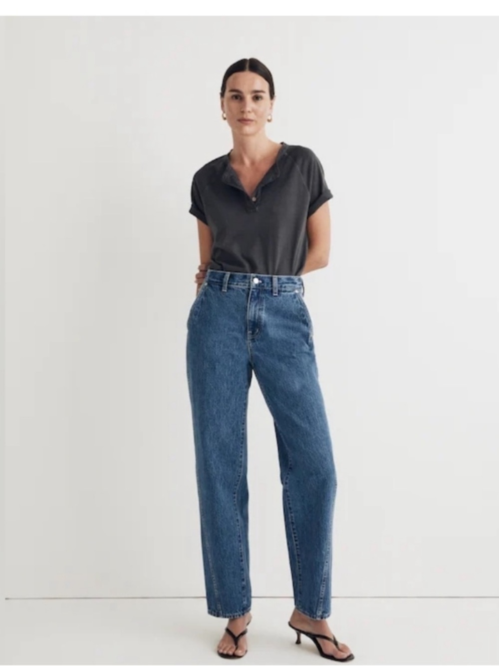 Madewell Baggy Straight Jeans Size 26